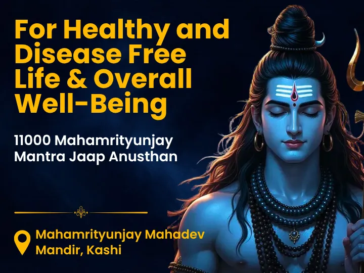 11000 Maha Mrityunjay Mantra Jaap & Panchamrit Abhishek for Good Health & Long Life