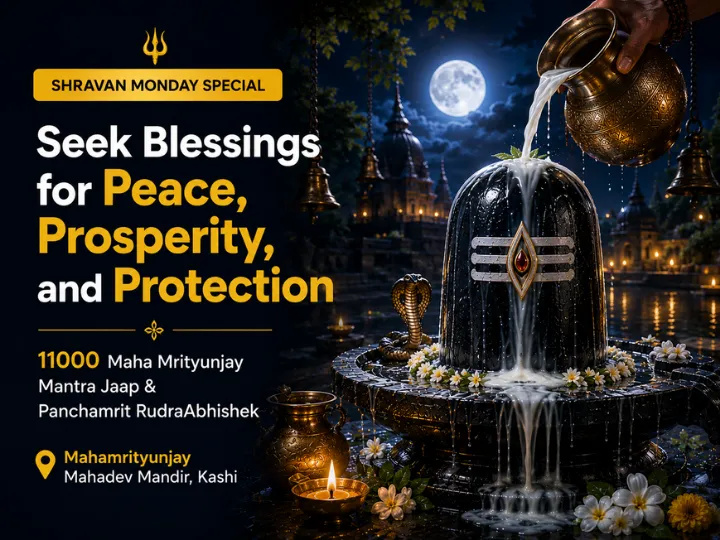 11000 Maha Mrityunjay Mantra Jaap & Panchamrit RudraAbhishek for Peace, Prosperity & Protection