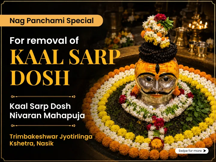 Kaal Sarp Dosh Nivaran MahaPuja & Bhagwan Shiv Rudrabhishek