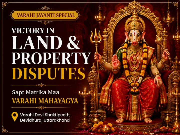 Sapt Matrika Maa Varahi Mahayagya for Land, Wealth & Property Blessings