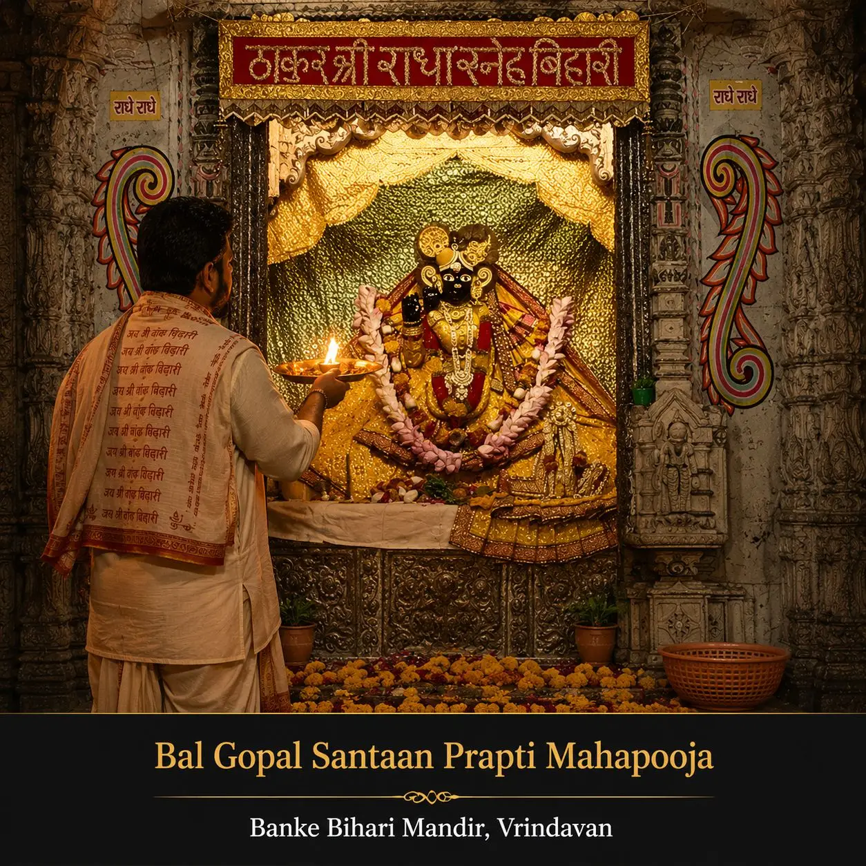 Bal Gopal Santaan Prapti Vrindavan Puja