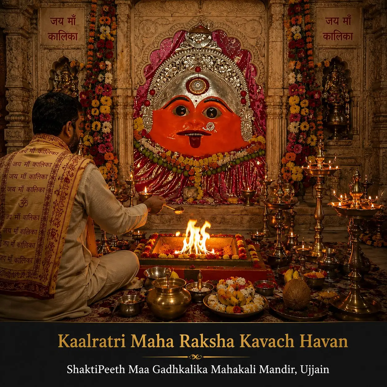 Maa KaalRatri Maharaksha Kavach Hawan
