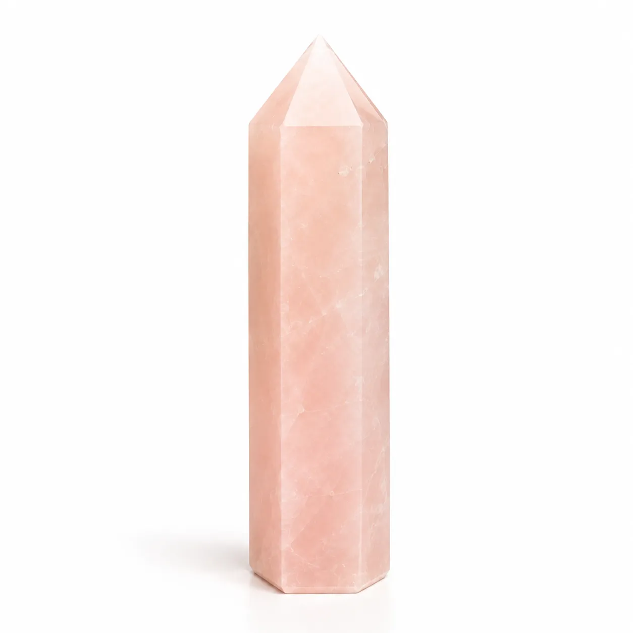 Rose Quartz Crystal Stone for Love Attraction