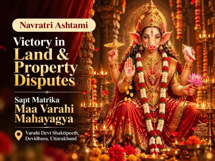 Navratri Ashtami Special Sapt Matrika Maa Varahi Mahayagya